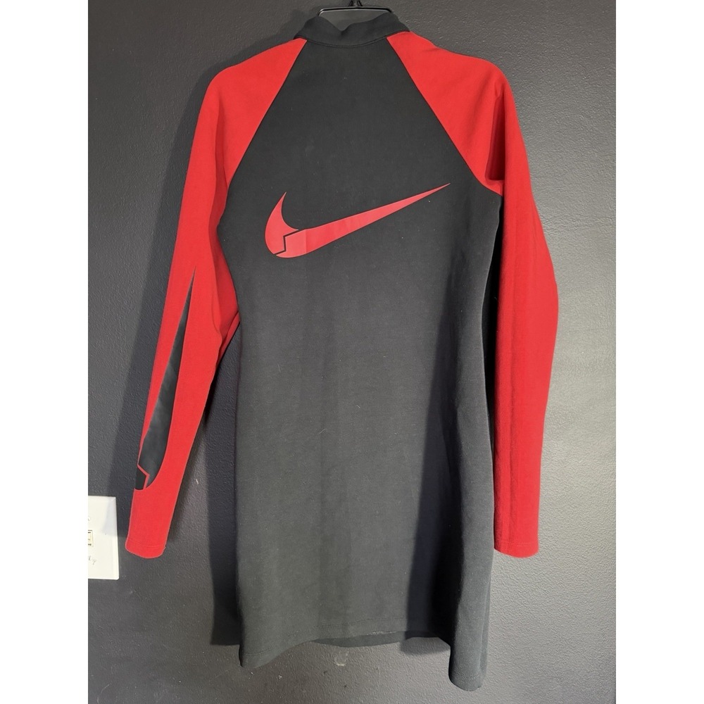Nike Size Small Long Sleeve Dress. Black/Red Nike Air - Picture 2 of 9